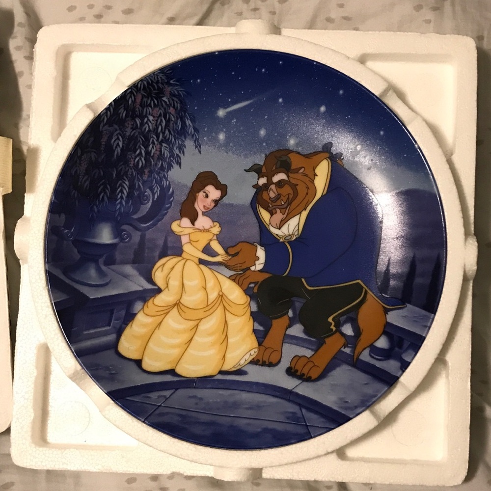Beauty and the Beast Collector Plate